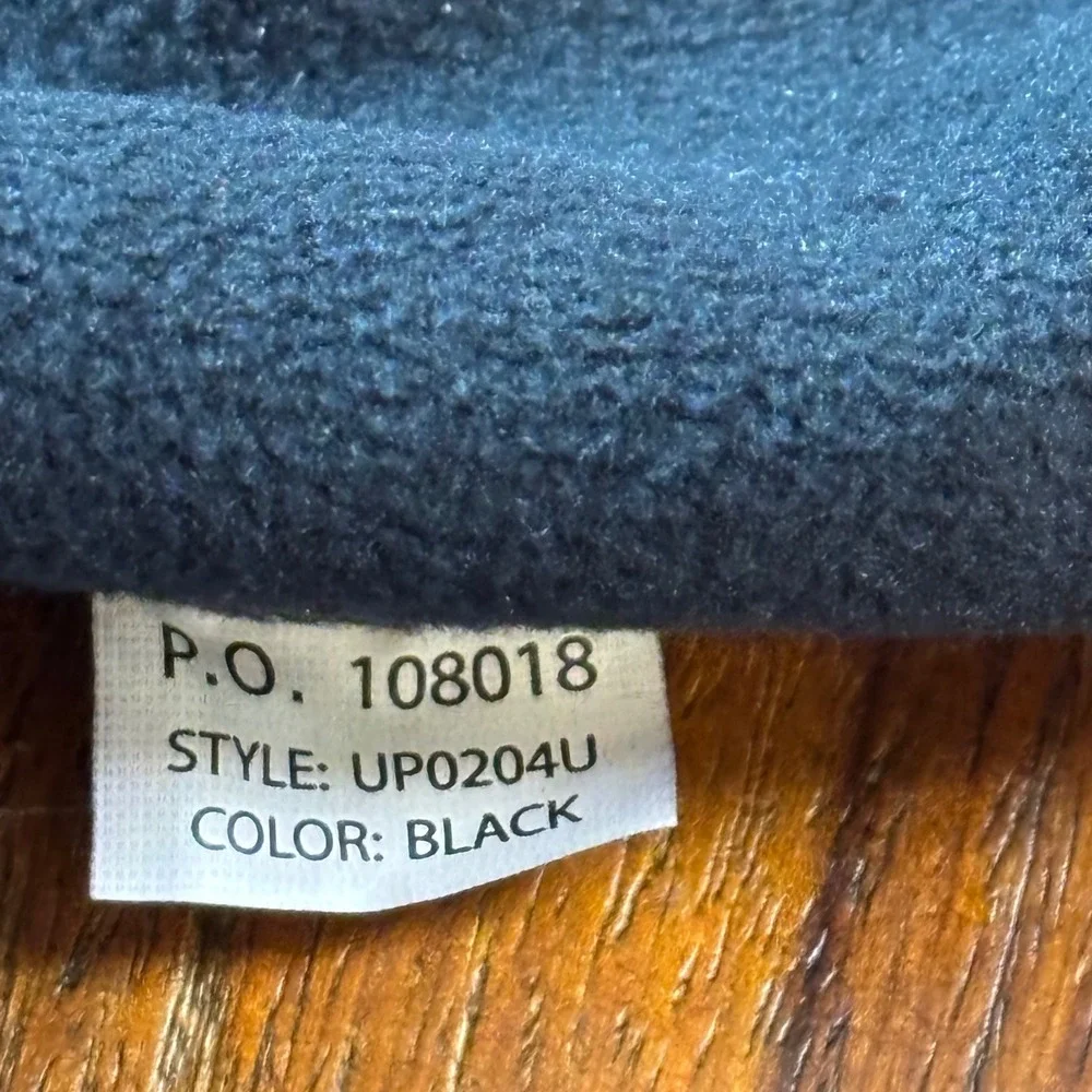 Carhartt Black Fleece Neck Gaiter Warmer UP0204U One Size OS Logo Patch‎